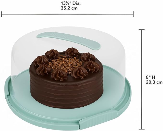 JOEY'Z EXTRA LARGE Cake Carrier - Holds up to 12 Inch 3-Layer Cake