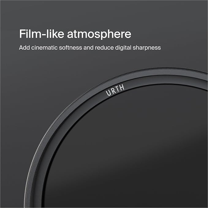 Urth 62mm Ethereal Black Mist ¹⁄₁ Diffusion Lens Filter