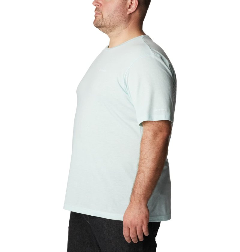 Columbia Men's Big & Tall Thistletown Hills Short Sleeve, ICY Morn Heather, 3X B&T