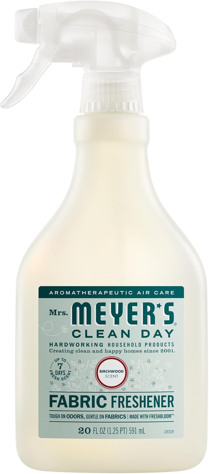 MRS. MEYER'S CLEAN DAY Fabric Freshener, Birchwood Scent, 20 Ounce Bottle