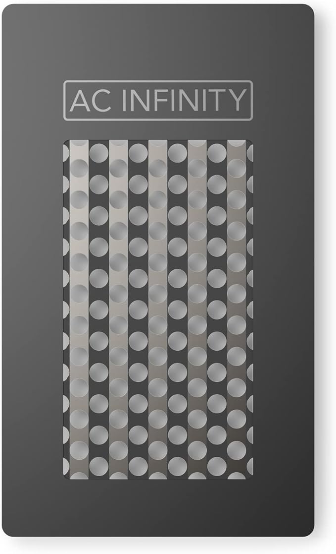 AC Infinity Grinder Card, Black Aluminum Milling Tool.