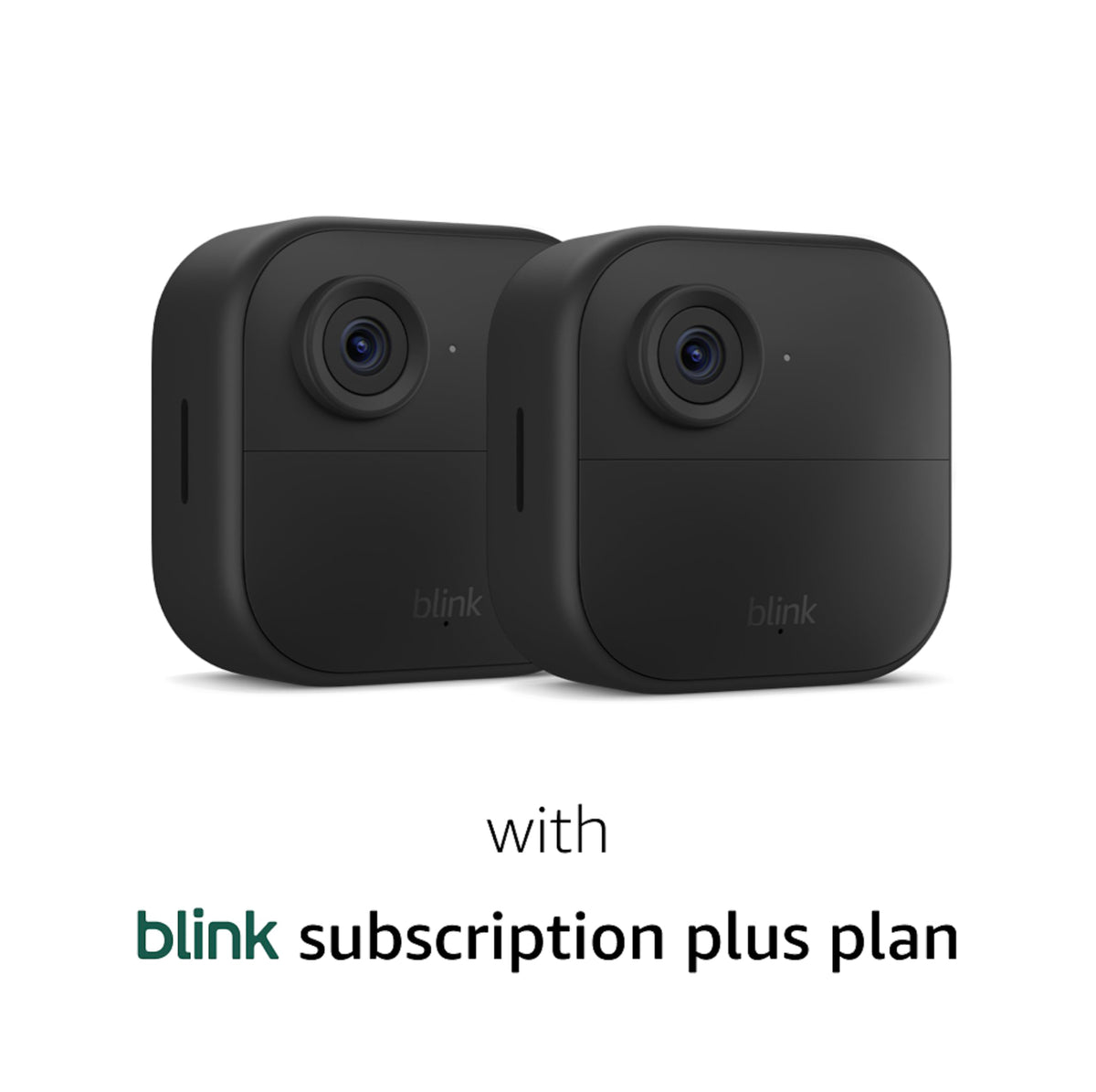 Blink Outdoor 2-Camera System (newest model), With 1-Year Subscription – Wire-free smart security camera, two-year battery life, HD live view, person detection, Works with Alexa