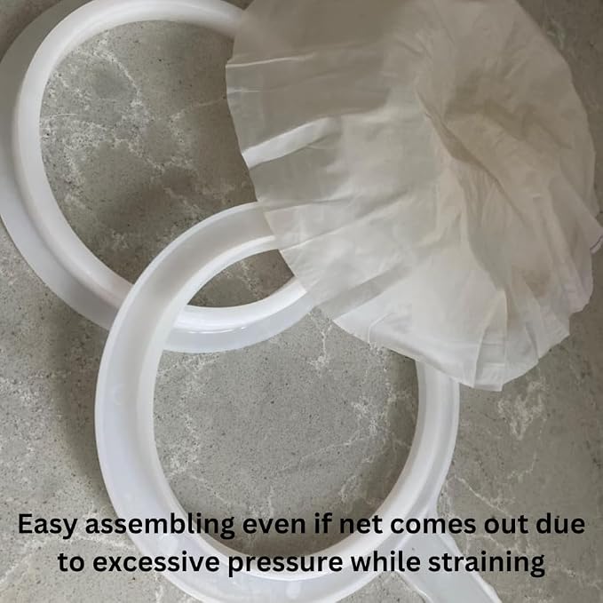 Kitchen Ultra-Fine Nylon Mesh Strainer I Filter Spoon Sieve