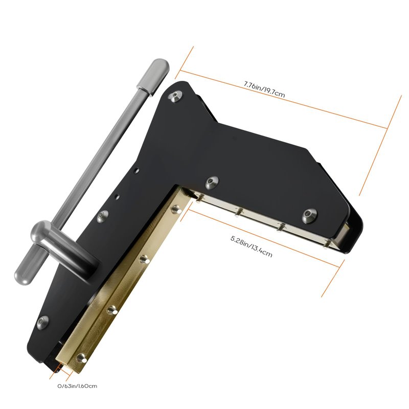 Miter Clamps for Woodworking - Corner Clamps for Window & Door Casing, Picture Frames, Cabinet Trim, DIY Crafting Projects - Secure 90° Angle Grip - 2 Pack