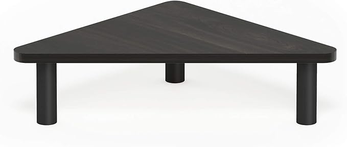 Furinno Turn-N-Tube Corner Monitor Riser Stand, Espresso/Black