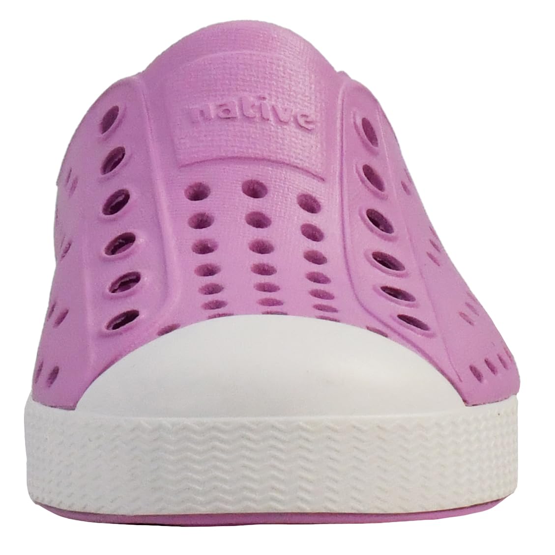 Native Shoes Unisex-Kids Jefferson Sneakers, Chillberry Pink/Shell White, 13 Little Kid