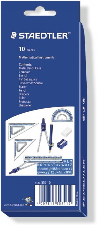 Staedtler 557 10 Noris Club Mathematical Set