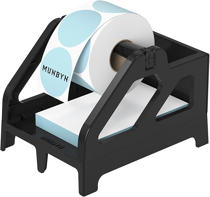 Rainbow Thermal Label Stickers+Shipping Label Holder
