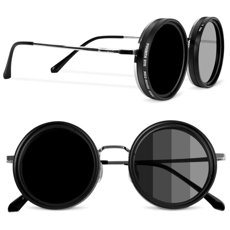 Amazefull Adjustable Sunglasses Stepless, Using ND filter, adaptive Sunglasses,1-9 Levels for outdoors - Eyewear with Adjustable fit