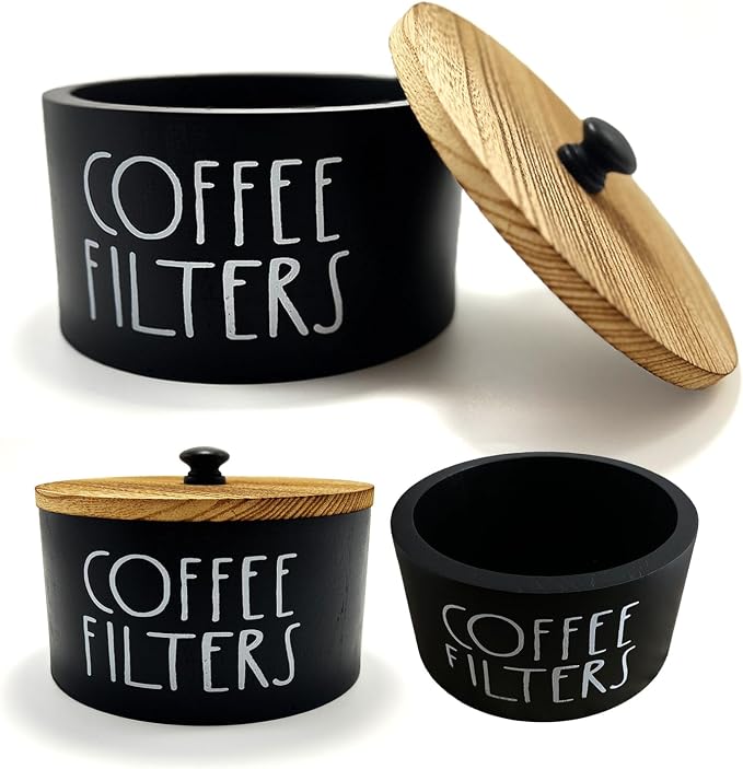 Wooden Coffee Filter Holder