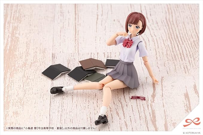 Kotobukiya Shojo Teien: Koyomi Takanashi (Ryobu High School Summer Clothes) Plastic Model Kit JK011 Multicolor