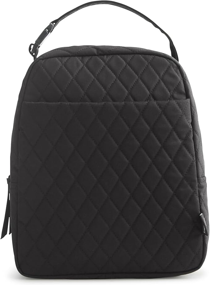Premium Cotton Large Lunch Bag, Moonless Night, One Size
