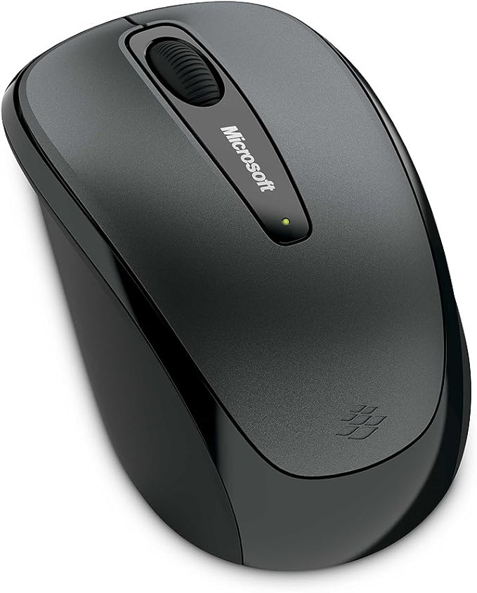 Microsoft Wireless Mobile Mouse 3500 for Business , Loch Ness Gray. Comfortable Ergonomic design, Wireless, USB 2.0 with Nano transceiver for PC/Laptop/Desktop, works with Mac/Windows Computers