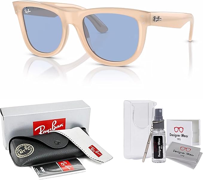 Ray-Ban Wayfarer Reverse RBR0502S Square Sunglasses for Men for Women +BUNDLE with ACCESSORY EYEWEAR KIT