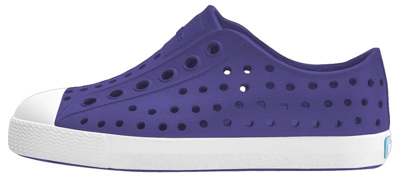 Native Shoes Unisex-Kids Jefferson Sneakers, Glamour Purple/Shell White, 12 Little Kid
