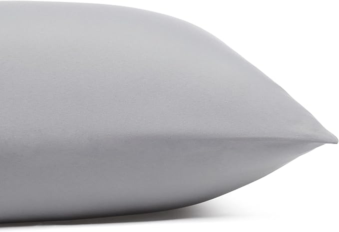 Amazon Basics Soft, Breathable, Wrinkle-free Microfiber 4 Piece Bed Sheet Set, 14-inch Deep Pockets, King, Dark Gray, Solid