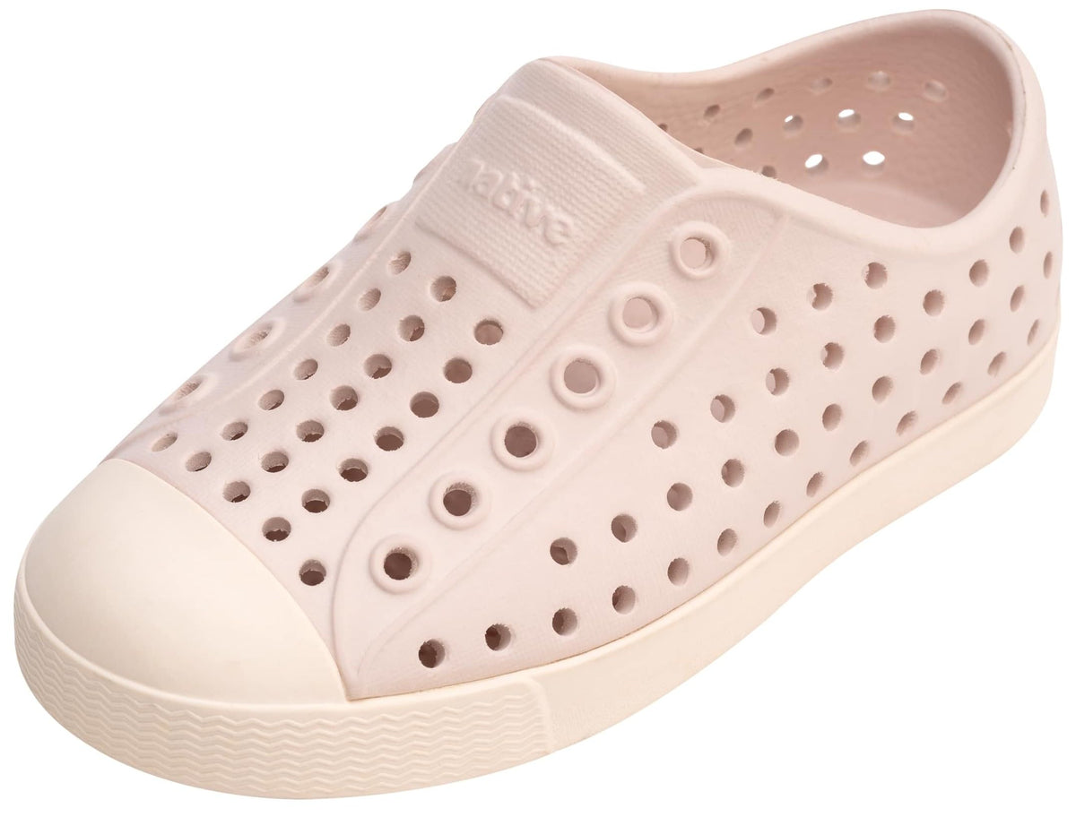 Native Shoes Unisex-Kids Jefferson Sneakers, Dust Pink/Lint Pink, 2 Little Kid