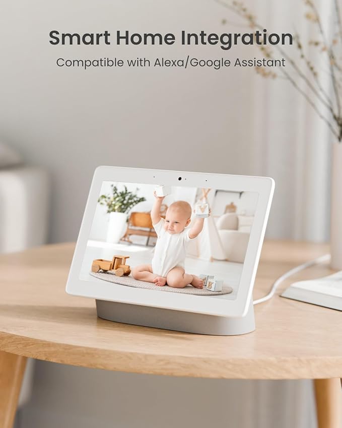 REOLINK E1 Pro 3K PT Wi-Fi Indoor Camera for Baby & Pet Monitoring, Auto Tracking, 5MP Night Vision Enhanced by F1.6 Aperture, Person/Pet/Baby Crying Detection, 2.4/5GHz Wi-Fi, Two-Way Audio