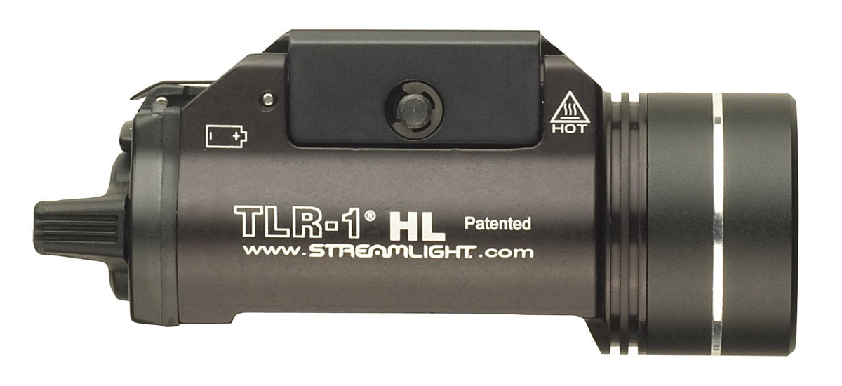 Streamlight 69889 TLR-1 HL 1000-Lumen 20000 Candela Rail-Mounted Tactical Weapon Light with Dual Remote Kit Includes Dual Remote Pressure Switch, Safe Off Door Switch, and Mounting Clips, Black