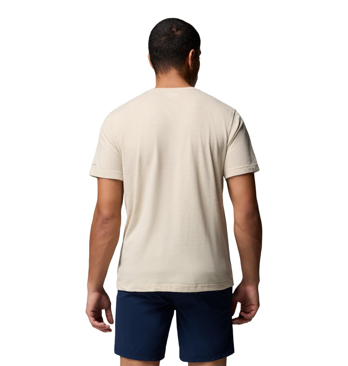 Columbia Men's Thistletown Hills Short Sleeve T-Shirt, Ancient Fossil Heather, 2X