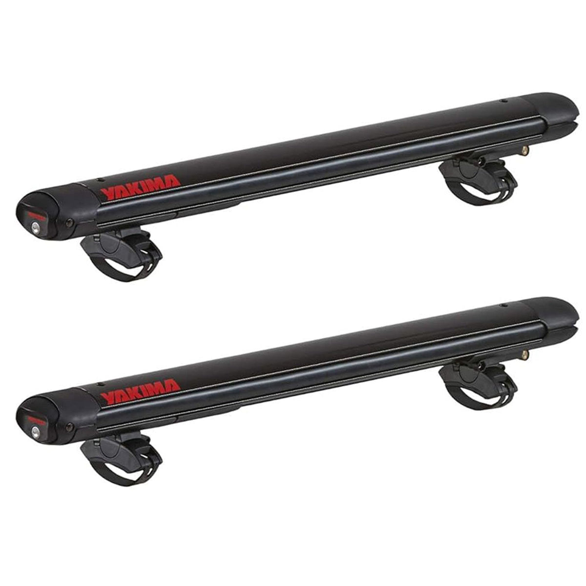 Yakima FatCat EVO 6 Ski & Snowboard Roof Rack Mount for 6 Pairs of Skis or 4 Snowboards, Black - Aerodynamic Car Rooftop Carrier, Universal Mounting, Lockable with Lift Clearance