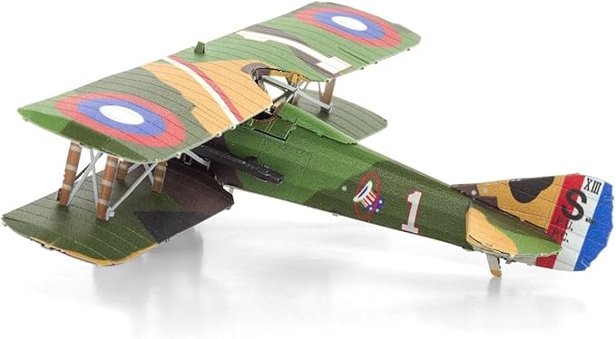 Metal Earth SPAD S.XIII 3D Biplane Metal Model Kit Fascinations