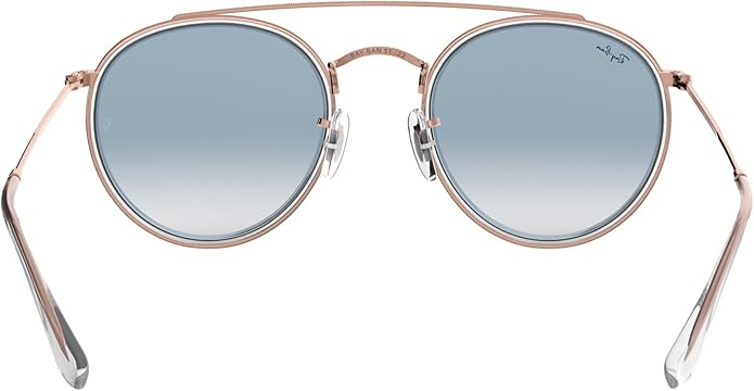 Ray-Ban Unisex Rb3647n Double Bridge Round Sunglasses