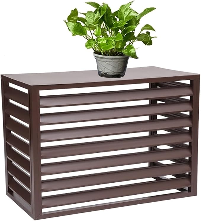 Aluminum Air Conditioner Cover, Privacy Fence Screen, Outdoor Condenser