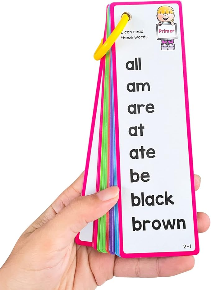 Lachilly 220 Sight Words Flashcards, High Frequency 220 Words, Beginning Reading, Kindergarten to 1st Grade, ESL Teaching Materials, Autism Learning Materials, Vocabulary Building