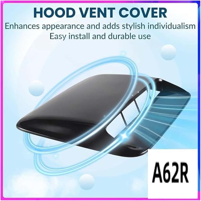 Car Universal Hood Vent Air Outlet Cover Compatible