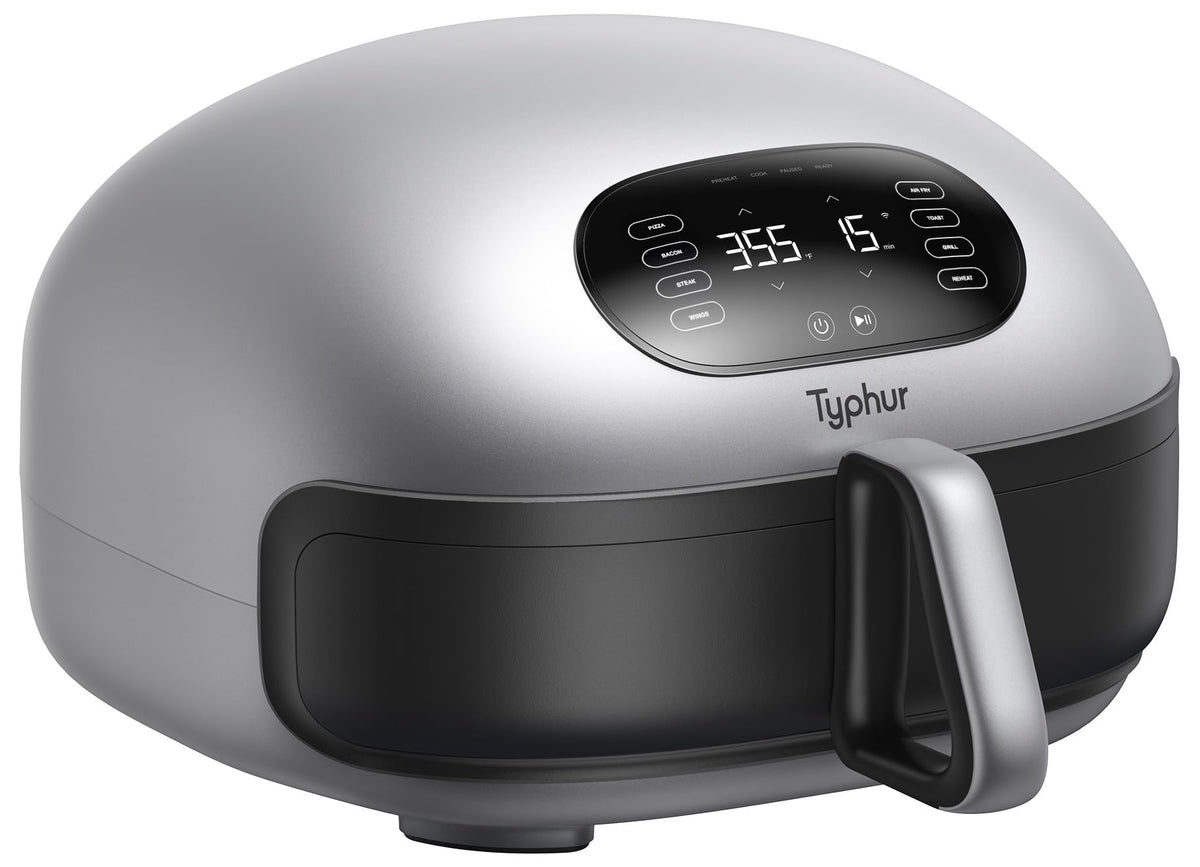 Typhur Dome 2 Large AI Smart Air Fryer, 15-in-1 Dual Heating, Self-Cleaning