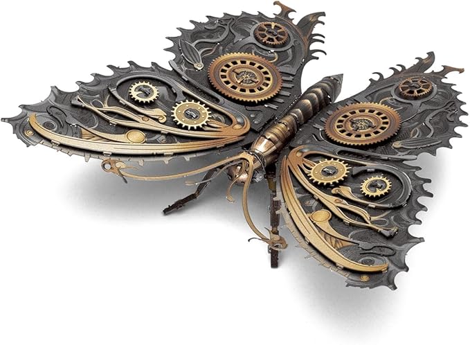 Metal Earth Steampunk Butterfly 3D Metal Model Kit Fascinations