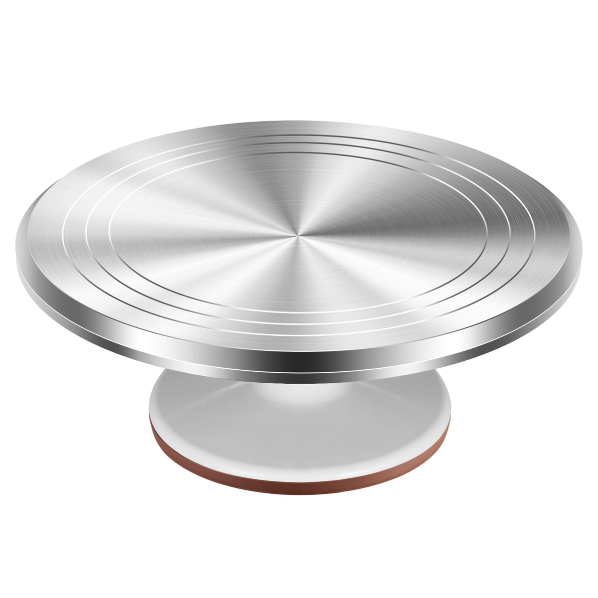 Kootek Aluminum Cake Stand Turntable for Party, Base Giratoria Para Pastele
