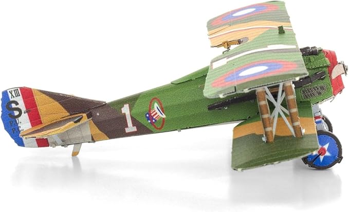 Metal Earth SPAD S.XIII 3D Biplane Metal Model Kit Fascinations