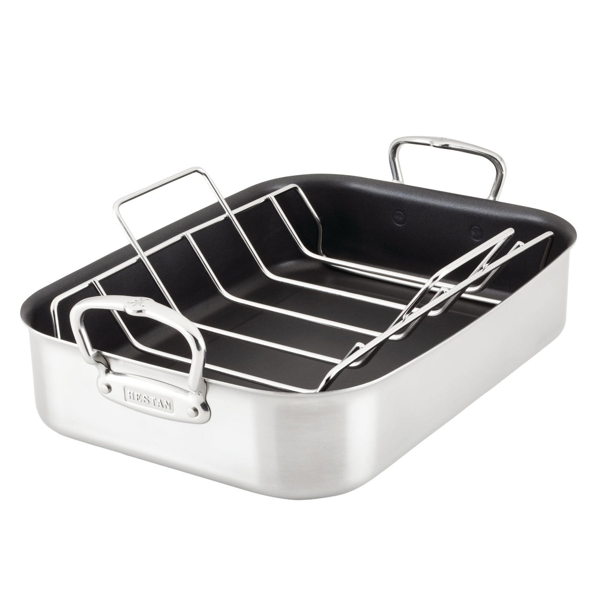 Hestan Provisions 8-Quart Stainless Steel Pasta Insert and Steamer Basket - Fits 8 Qt Stock Pots, 18/10 Stainless Steel, Dishwasher Safe
