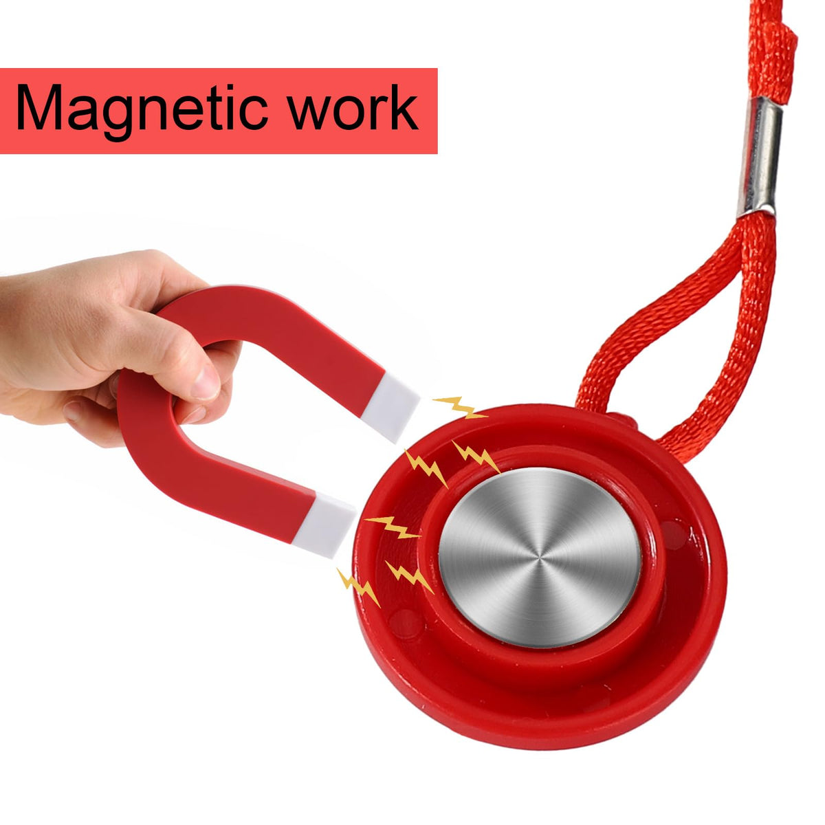 2pcs Universal Treadmill Magnet Safety Keys, 2 Styles Treadmill Magnetic Key Replacement Parts Round Magnetic Safety Switch Running Machine Emergency Stop Magnets Accessories