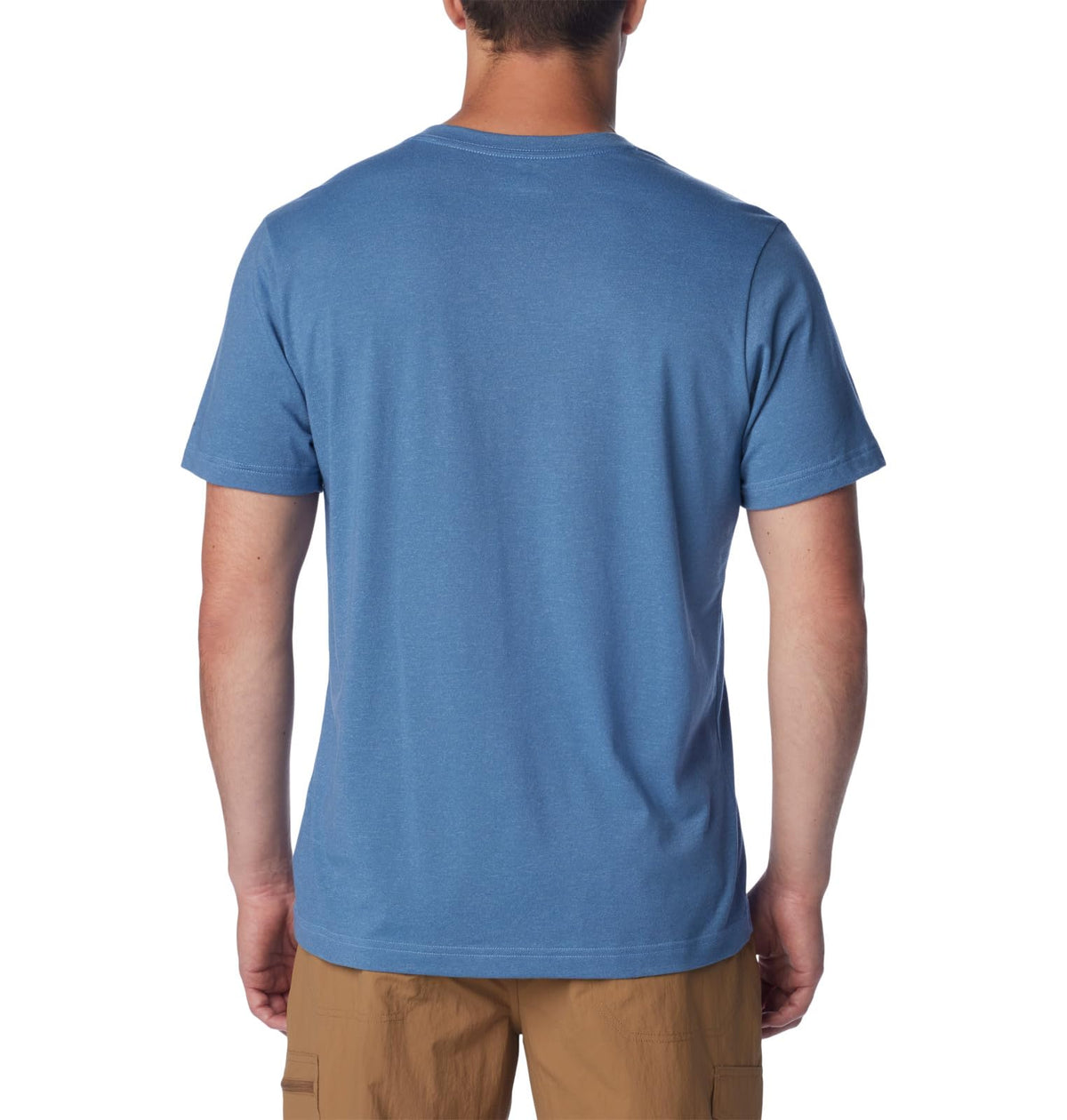 Columbia Men's Thistletown Hills Short Sleeve Henley, Skyler Heather, Medium