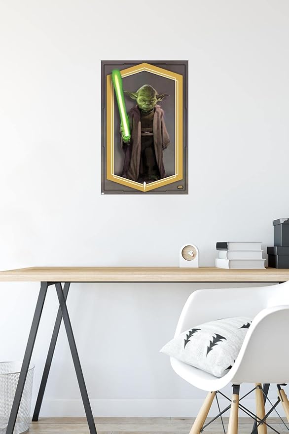 Trends International Star Wars: The High Republic - Yoda Wall Poster, 14.725" x 22.375", Premium Unframed Version