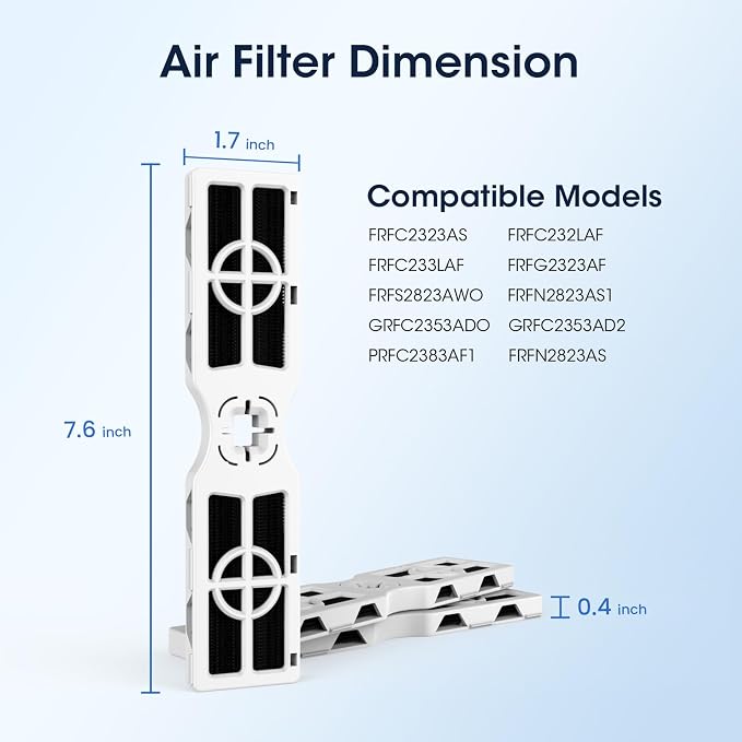 GLACIER FRESH Replacement for Frigidaire FRGPAAF2 PureAir AF-2 Refrigerator Air