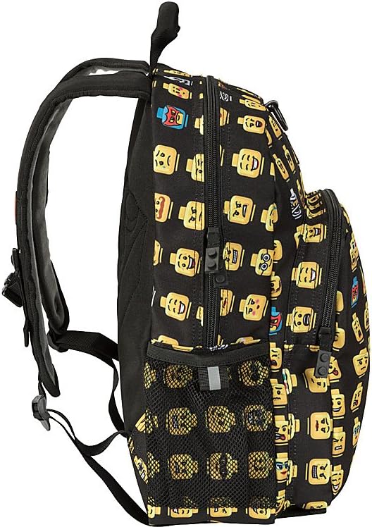 LEGO Heritage Classic Backpack and Lunchbox 2-Piece Combo Set, Matching Back to School Pack and Lunch Kit, Minifigure