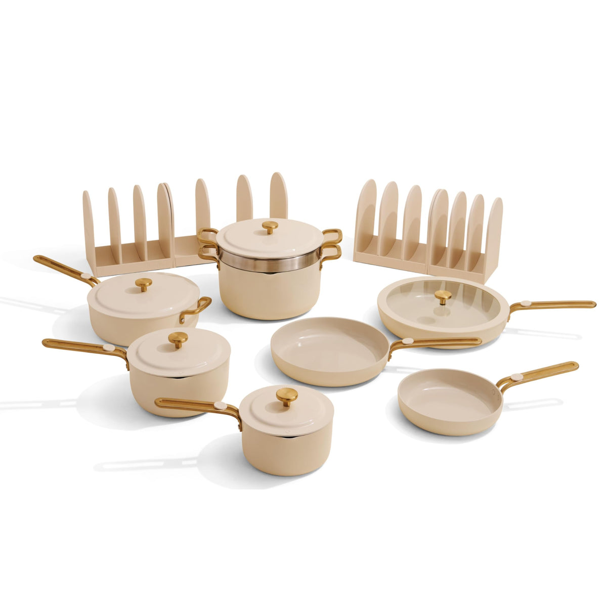 Our Place Essentials Complete Cookware Set, 11-Piece Ceramic Cookware Set