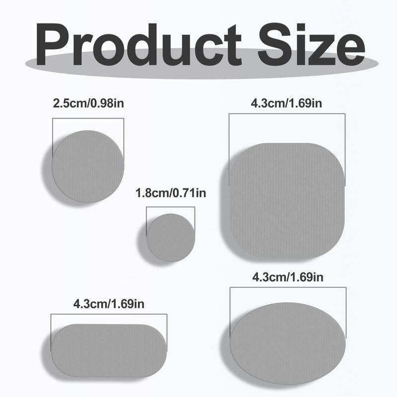 Self-Adhesive Nylon Patches Tent Repair Kit – Outdoor Gear Tenacious Repair Tape, 45pcs Waterproof Fabric Patches for Clothes, Tent, Down Jacket, Backpack, Dark Grey