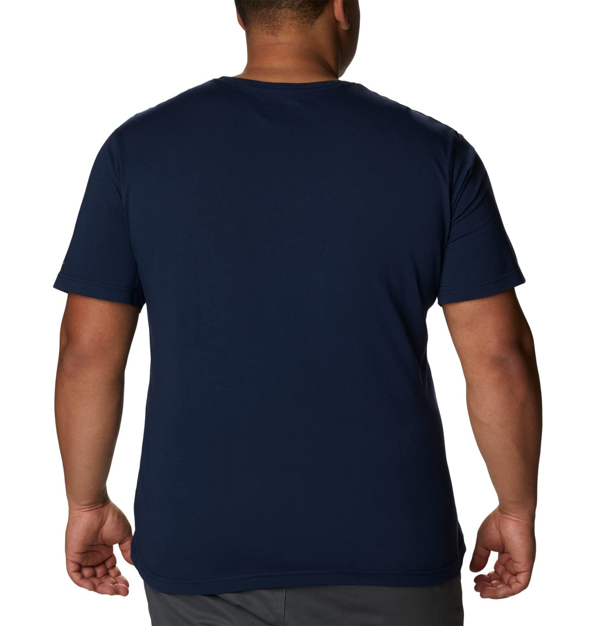 Columbia Mens Thistletown Hills Short Sleeve T-Shirt, Collegiate Navy Heather, 4X