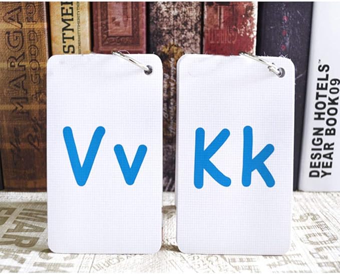 26PCS/Set ABC English Alphabet 26 Letters Child Flash Cards Baby Learning Toys Kids Gift Pre-Kindergarten