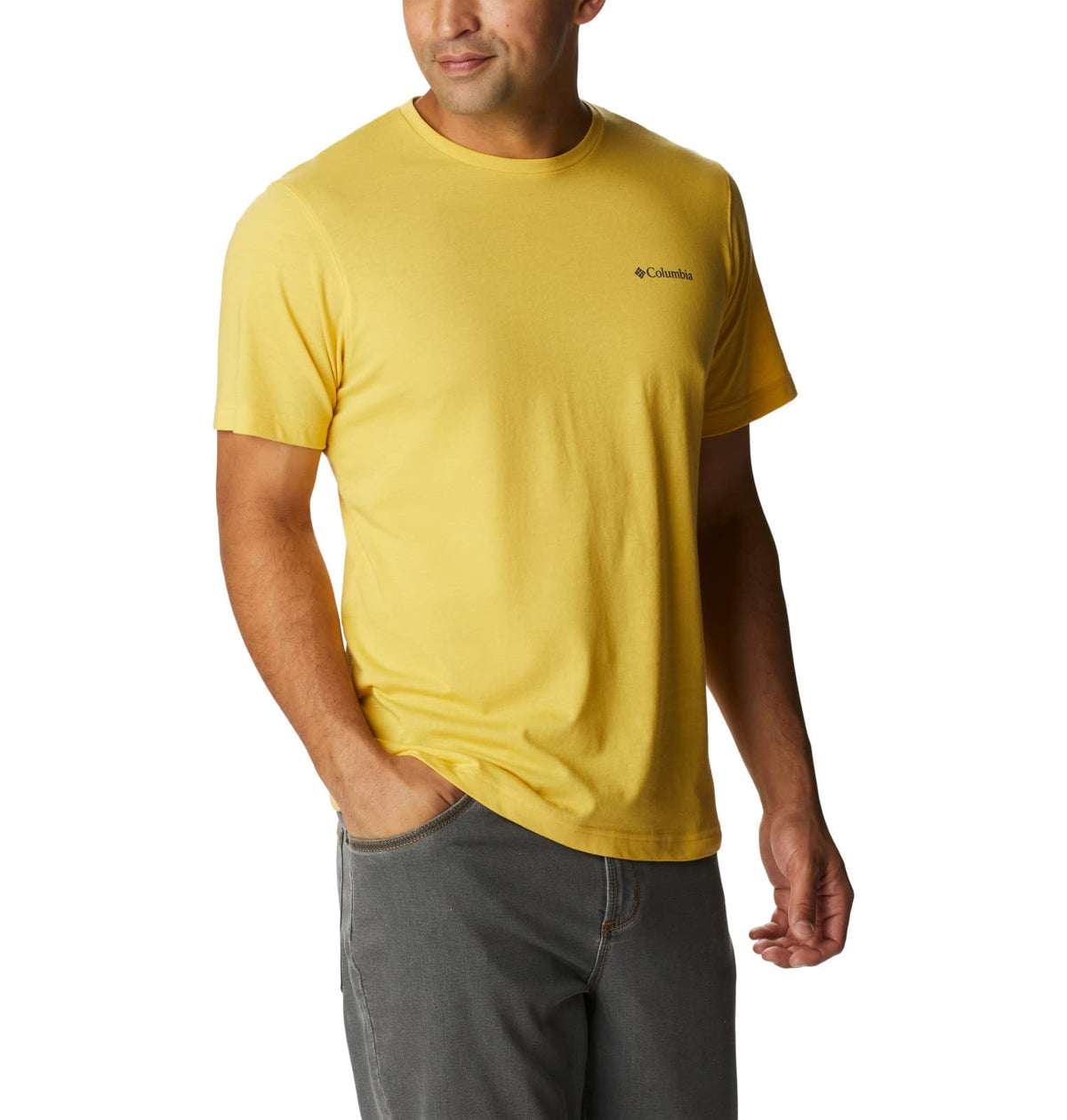 Columbia Men's Thistletown Hills Short Sleeve, Golden Nugget, 3X Big