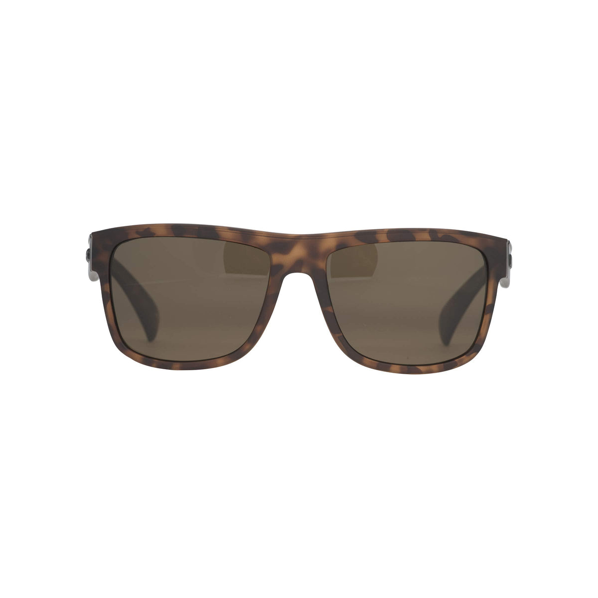 HUK Sunglasses, Polarized Lens Eyewear with Performance Frames, Fishing, Sports & Outdoors Sunglasses, (Clinch) Brown / Tort, Medium/Large
