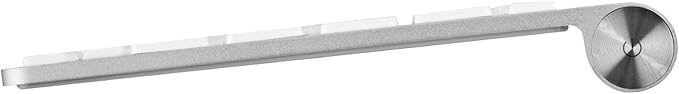 Apple Wireless Keyboard with Bluetooth - Silver (Renewed)