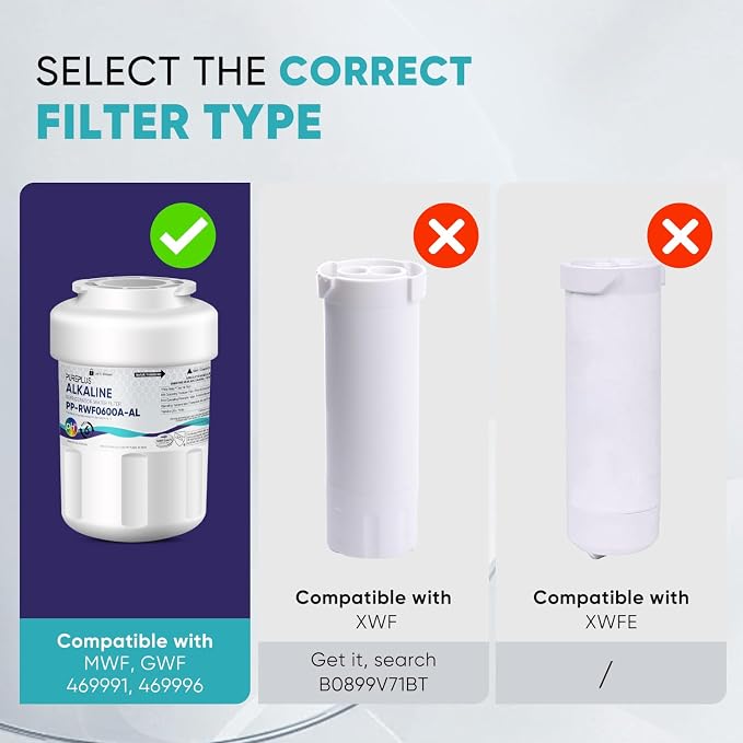 PUREPLUS Alkaline Replacement for GE® MWF®, SmartWater® MWFP, HDX FMG-1