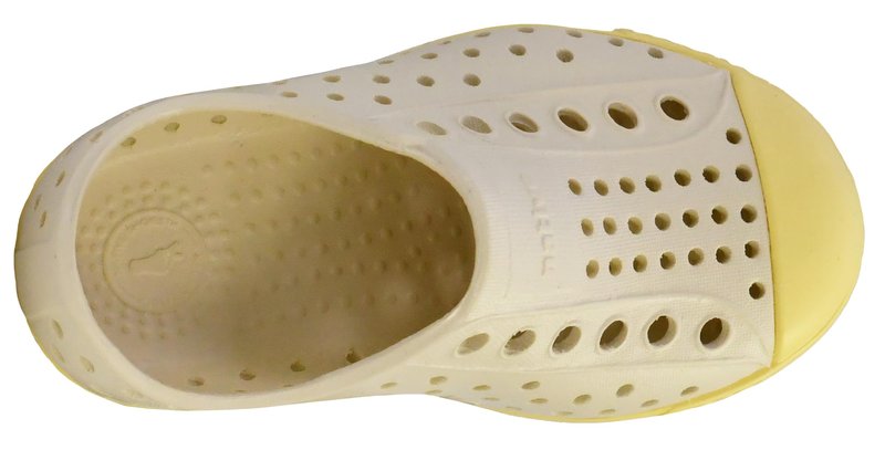 Native Shoes Unisex-Kids Jefferson Sneakers, Bone White/Gone Bananas Yellow, 10 Toddler