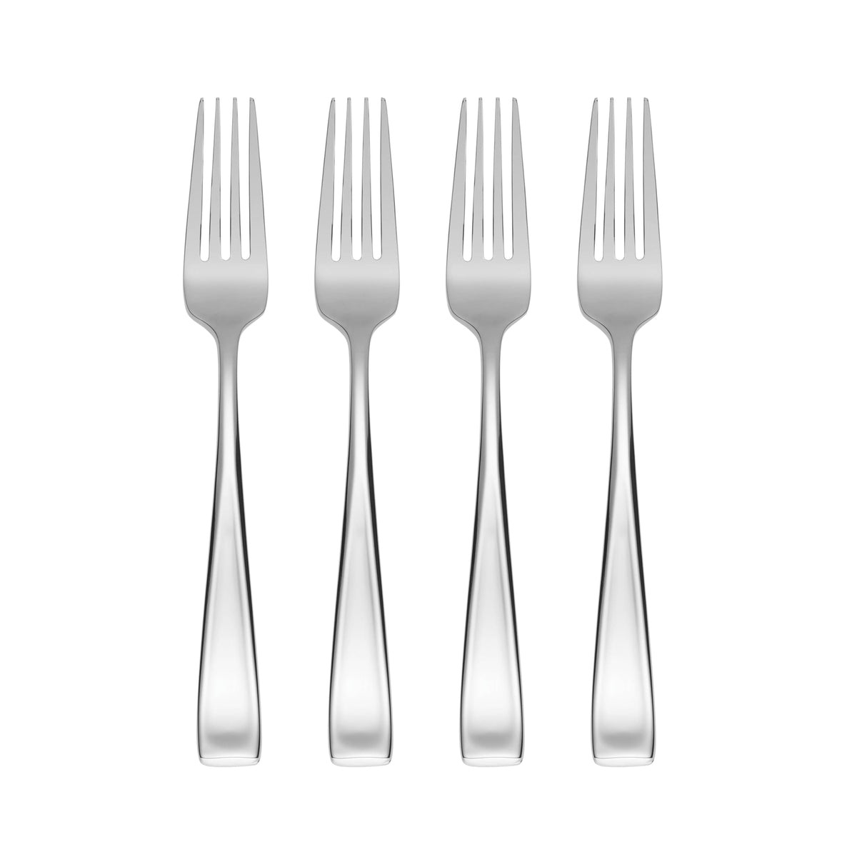 Oneida Moda Dinner Spoons Silverware Set for 4, Flatware